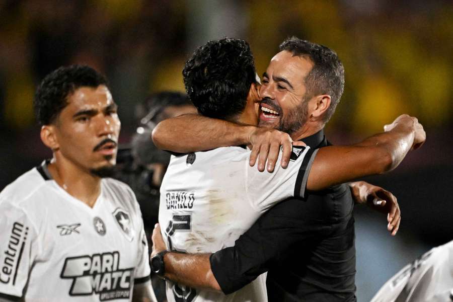 Botafogo celebra su clasificación 