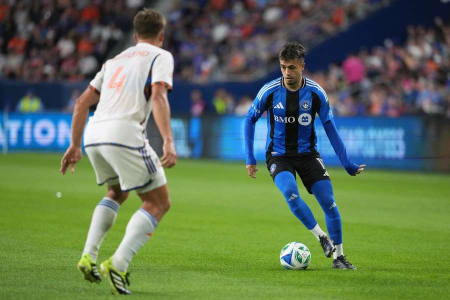 Iván Jaime em ação pelo CF Montréal