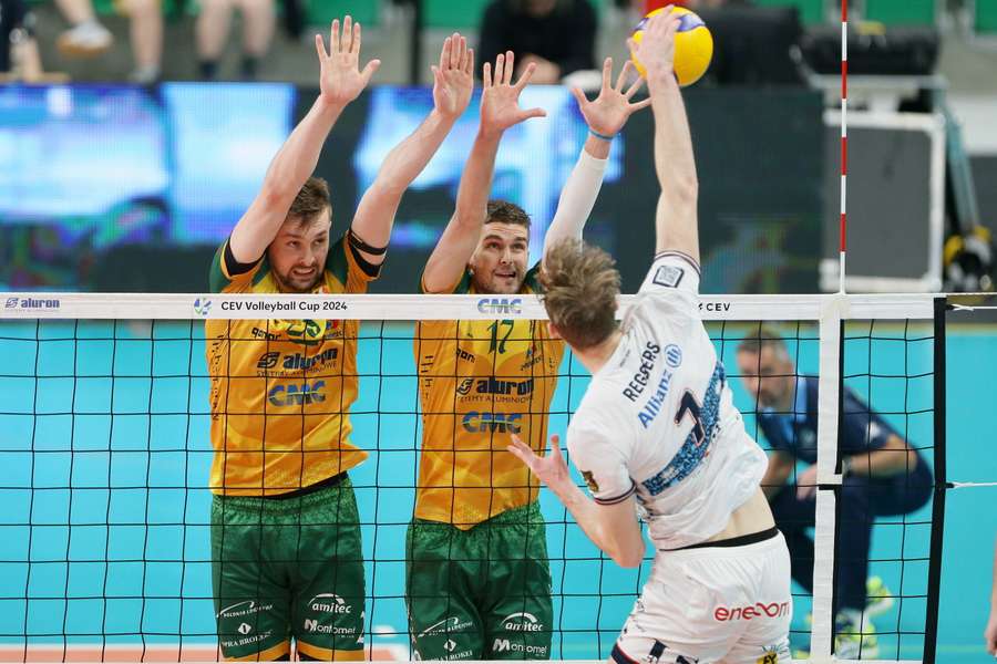 Puchar CEV siatkarzy – Aluron CMC – Allianz Mediolan 3:0