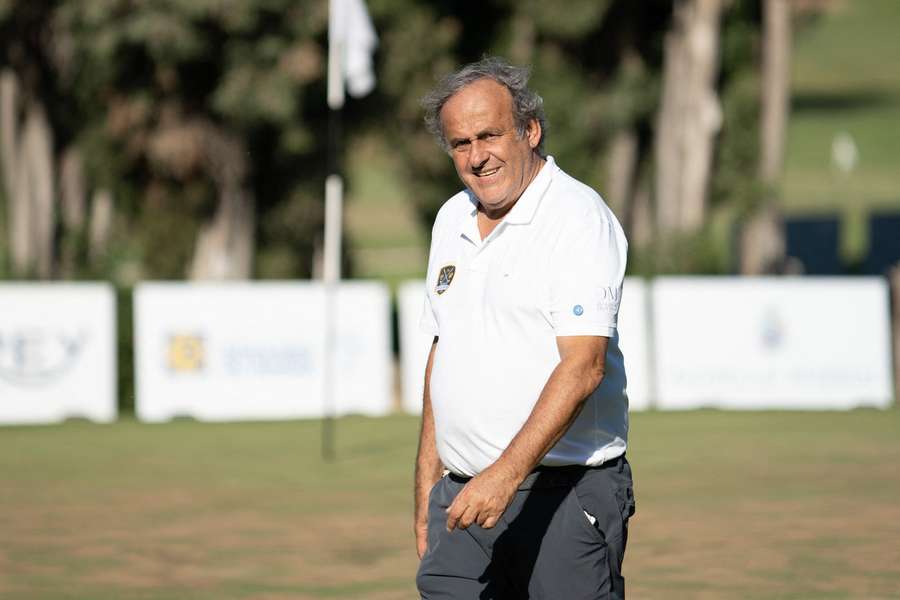 Michel Platini en octobre dernier.