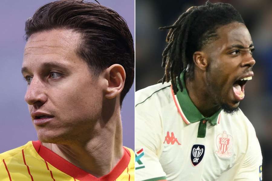 Florian Thauvin et Elye Wahi.