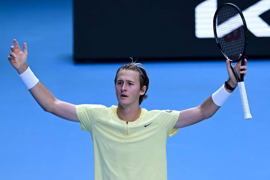 Sebastian Korda voltou a festejar em Melbourne