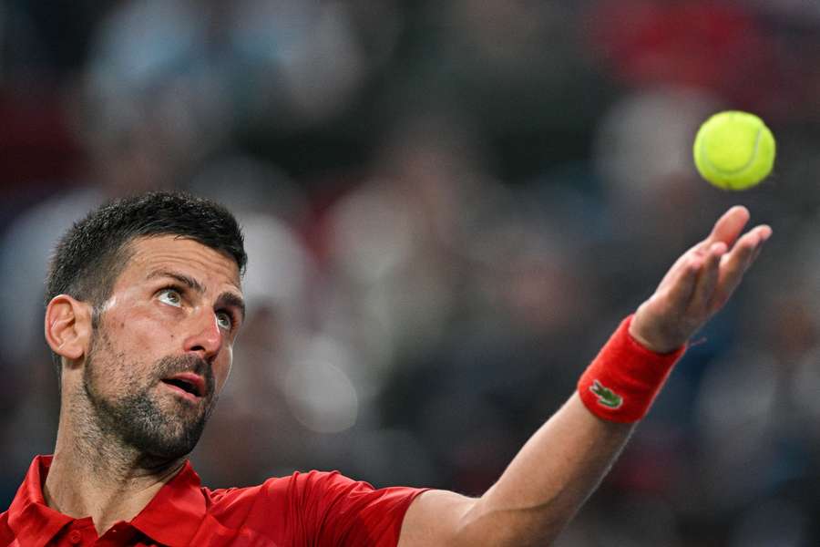 Novak Djokovic allo Shanghai Masters