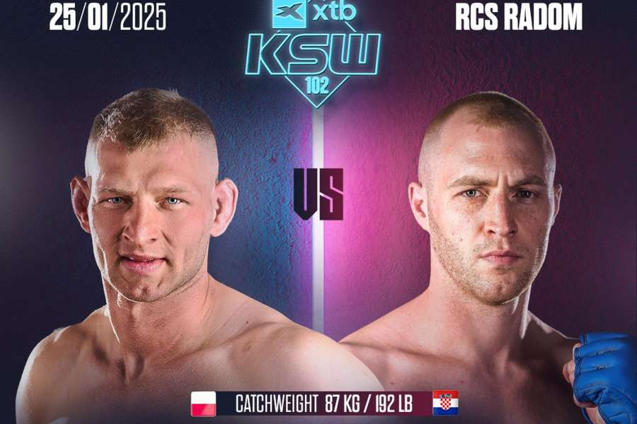 Cezariusz Kęsik z nowym rywalem na galę KSW 102 w Radomiu
