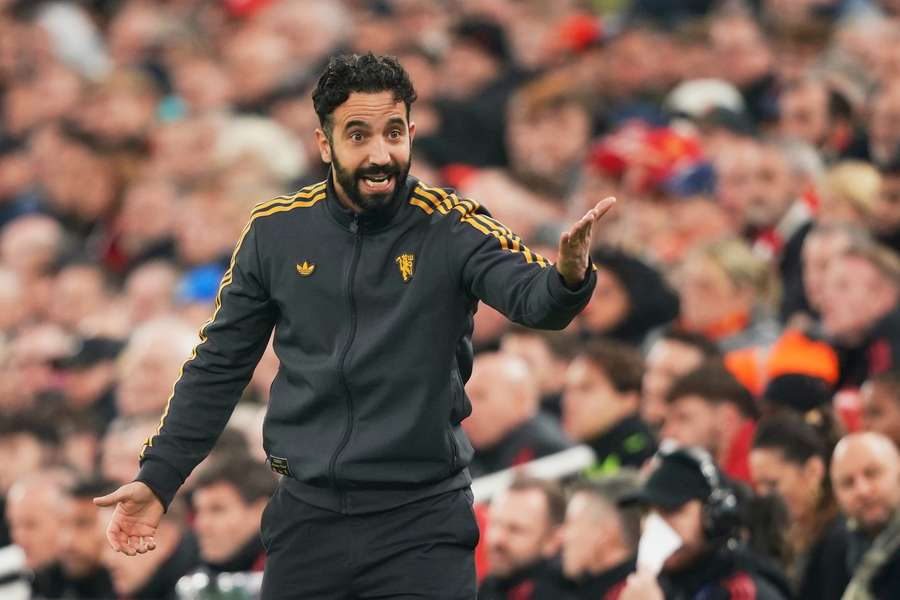 Ruben Amorim, treinador do Manchester United