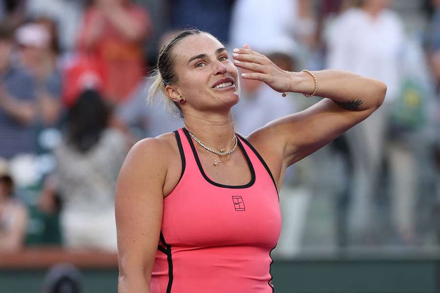 Sabalenka quer seu primeiro título em Indian Wells