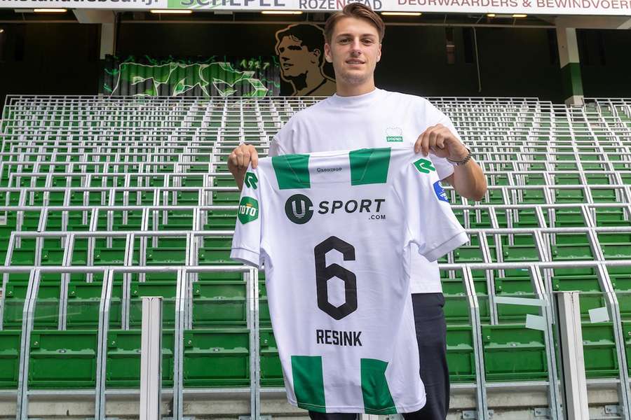 Stije Resink maakt zaterdag 14 september thuis tegen Feyenoord zijn debuut bij FC Groningen