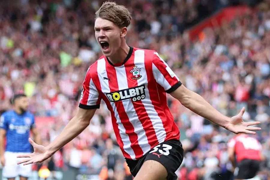 Tyler Dibling, avançado do Southampton