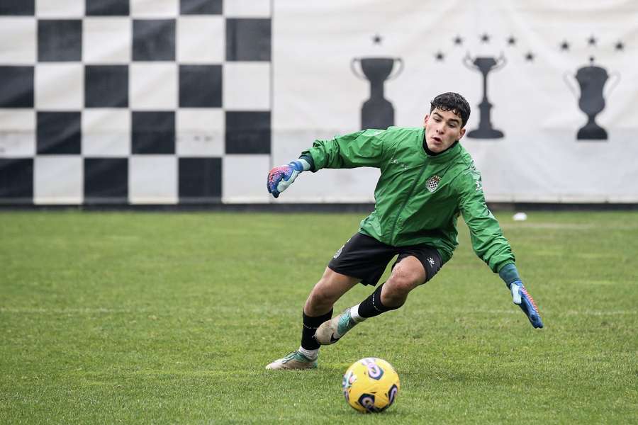 Tomé Sousa com as cores do Boavista Tomé Sousa com as cores do Boavista