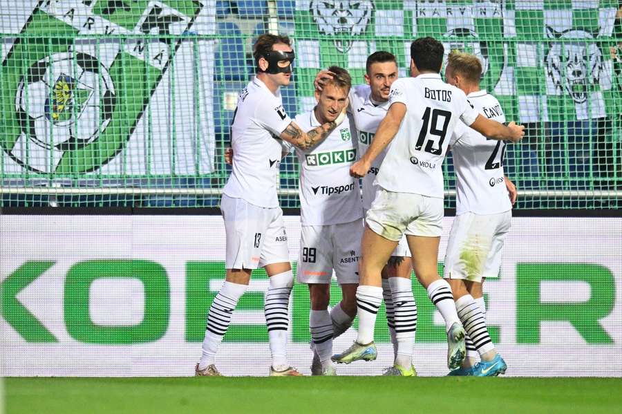 Fotbalisté Karviné mají letos mnoho důvodů k radosti.