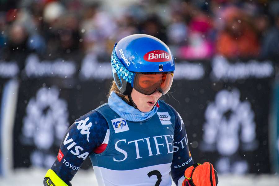 Mikaela Shiffrin verpasste den Sieg trotz Halbzeitführung.