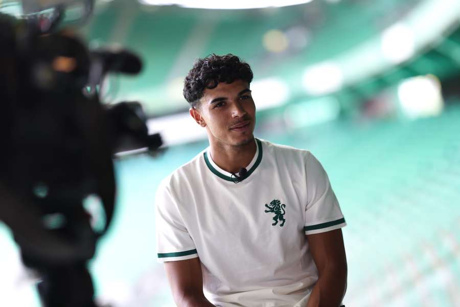 João Simões, médio do Sporting João Simões, médio do Sporting