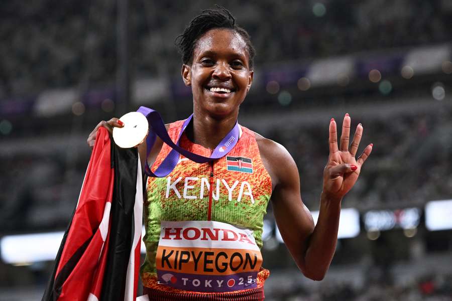 Kipyegon es la reina absoluta del 1.500 metros