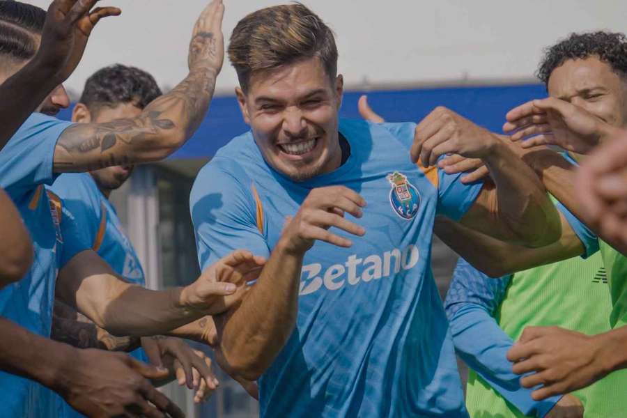 Francisco Moura completou 26 anos e foi ao "túnel"