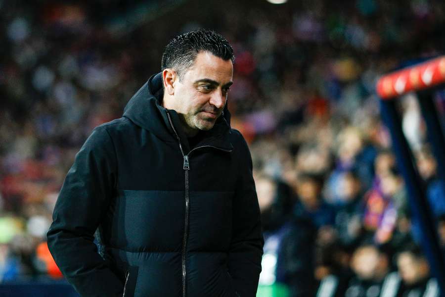 Xavi, treinador do Barcelona