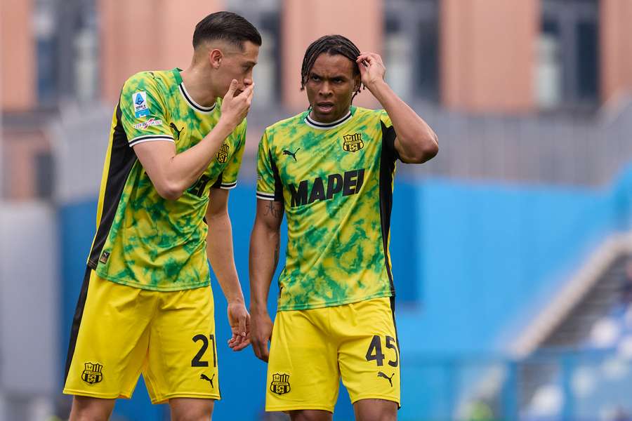 Idzes e Laurienté nell'ultima partita del Sassuolo