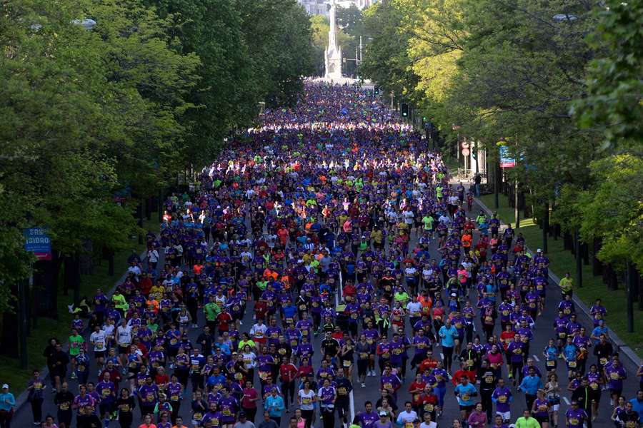 Imagen de archivo de la Zurich Rock 'n' Roll Running Series Madrid.