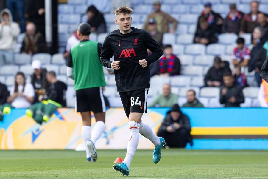 Conor Bradley, defesa de 21 anos do Liverpool