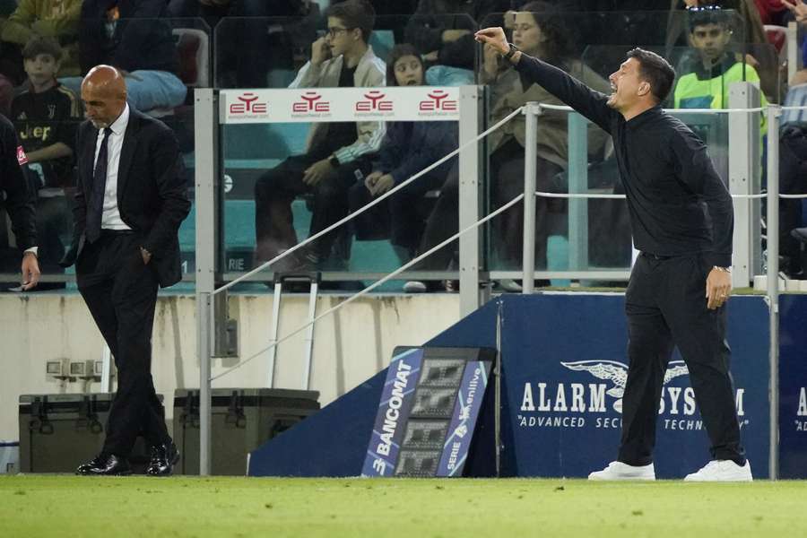 Spalletti e Pisacane Spalletti e Pisacane