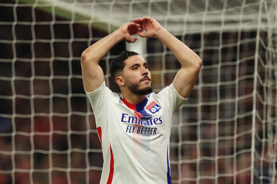 Rayan Cherki con el OL este año.