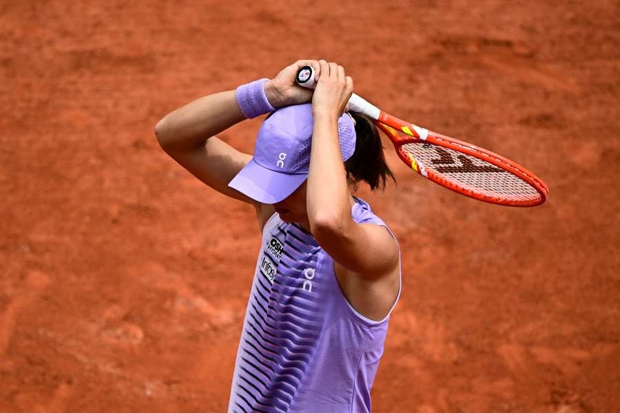 Iga Świątek żegna się z Roland-Garros Iga Świątek żegna się z Roland-Garros