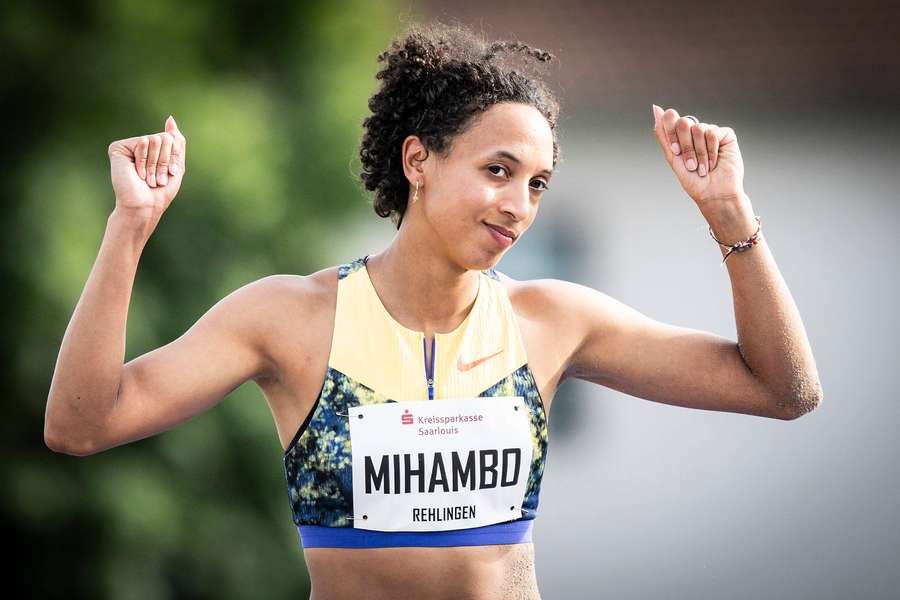 Mihambo setzte einen neuen Meetingrekord von 6,82 Metern