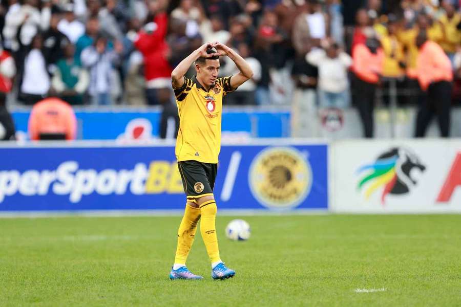 Kaizer Chiefs playmaker Gaston Sirino in action against Stellenbosch FC. 