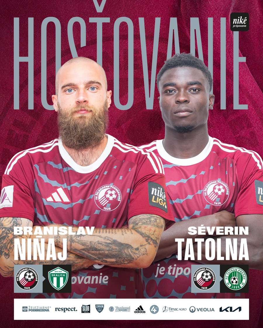 Dvojica hráčov odchádza na hosťovania.