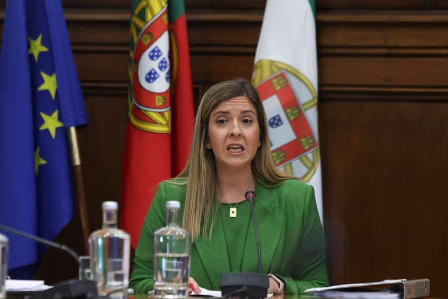 A ministra da Cultura, Juventude e Desporto, Margarida Balseiro Lopes, durante a Comissão de Assuntos Constitucionais, Direitos, Liberdade e Garantias