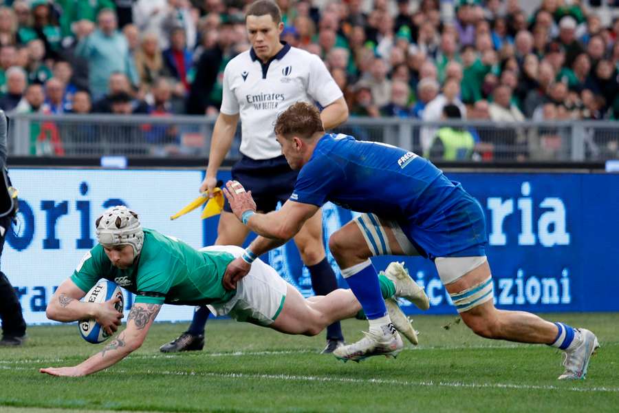 Ireland are searching for their fourth grand slam in their history