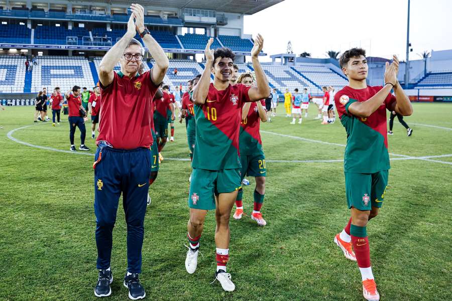 João Santos e jogadores da Seleção Nacional agradecem apoio dos adeptos