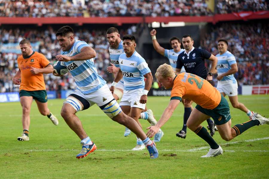 Australia suffered a record 67-27 defeat to Argentina