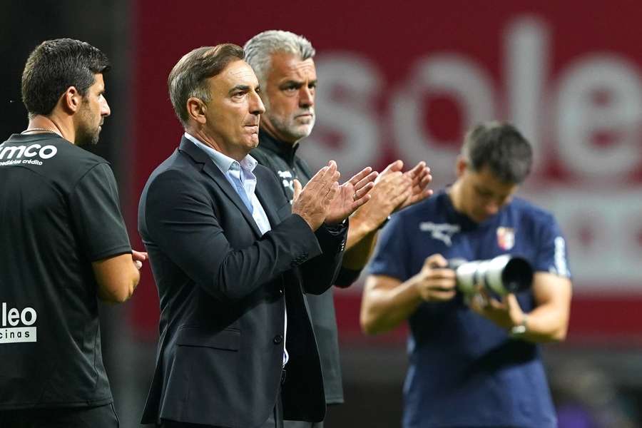 Carlos Carvalhal, treinador do SC Braga