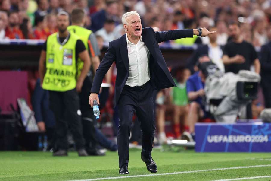 Didier Deschamps à l'Euro.