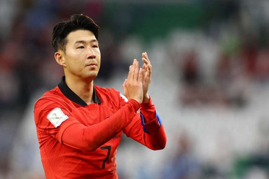 Son picked up an injury with his club against Marseille earlier this month