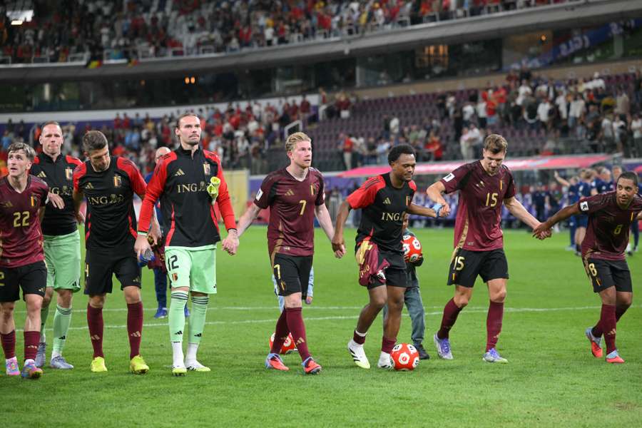 La Belgique de De Bruyne punit le Kazakhstan, auteur d'un doublé