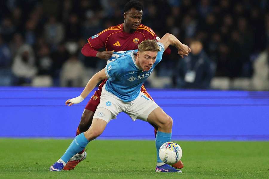 Napoli striker Hojlund: Passionate Conte has changed my game Napoli striker Hojlund: Passionate Conte has changed my game