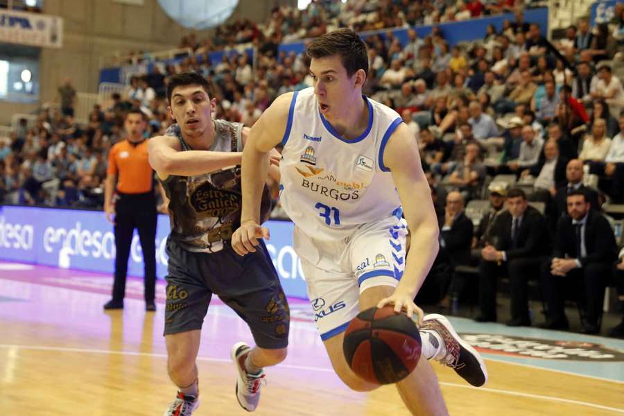 Vlatko Cancar, en su primera etapa con San Pablo Burgos Vlatko Cancar, en su primera etapa con San Pablo Burgos