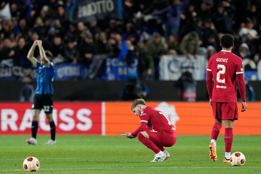 Liverpool foi eliminado pela Atalanta na Europa League