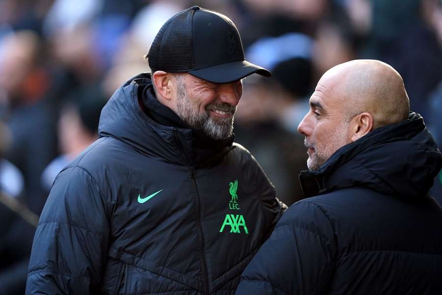 Klopp en Guardiola vochten prachtige wedstrijden uit