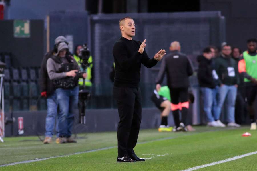 Cannavaro, treinador da Udinese
