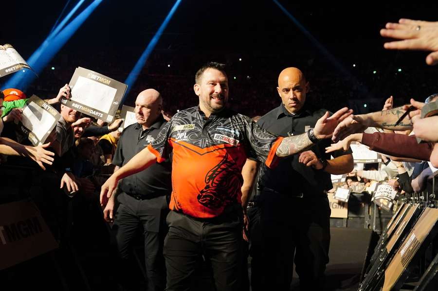 Jonny Clayton fühlte sich in Glasgow pudelwohl. Jonny Clayton fühlte sich in Glasgow pudelwohl.