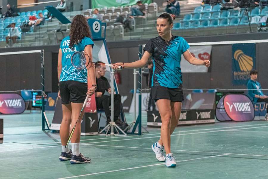Mariana Paiva em ação nos Internacionais de Portugal nas Caldas da Rainha