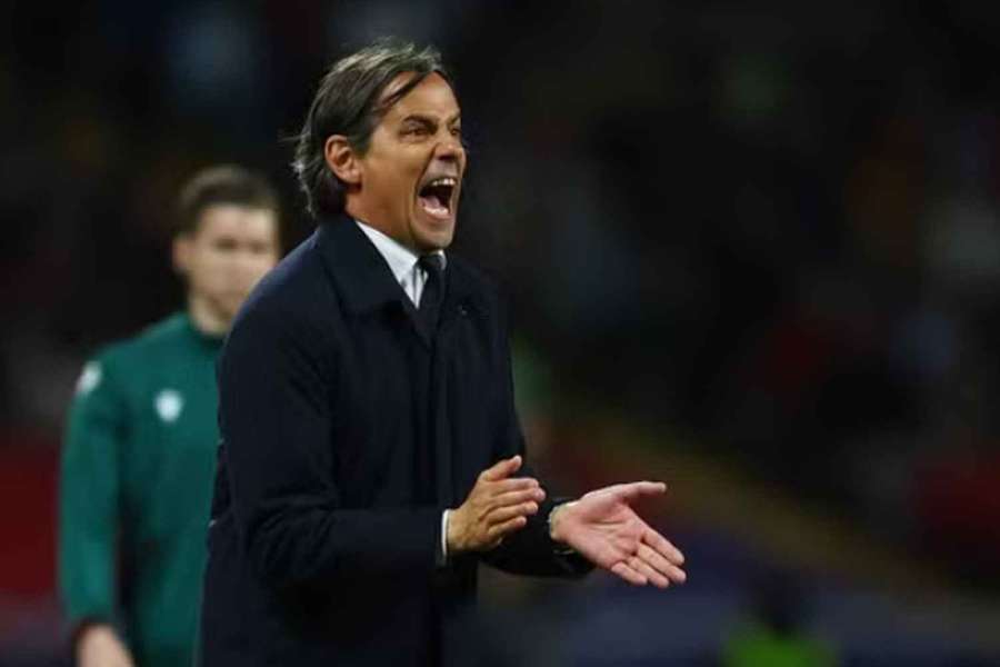 Trenér Inzaghi nebude smět být v sobotu na lavičce.