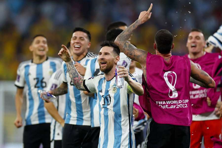 Messi scored his first goal in World Cup knockout stages as Argentina progress to QF