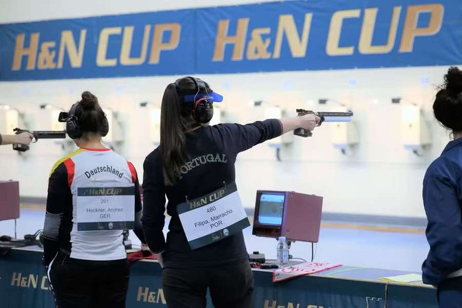 Filipa Marracho em ação