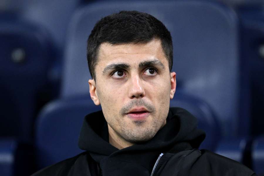 Manchester City's Spanish midfielder Rodri