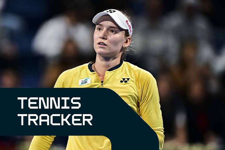 Tennis Tracker:  Elena Rybakina