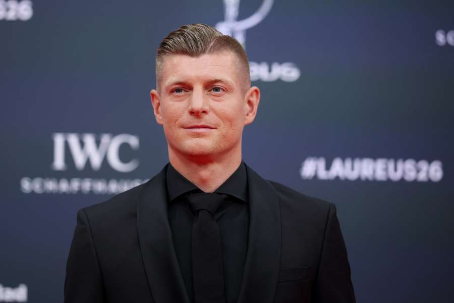 Kroos bei den Laureus World Sports Awards im April
