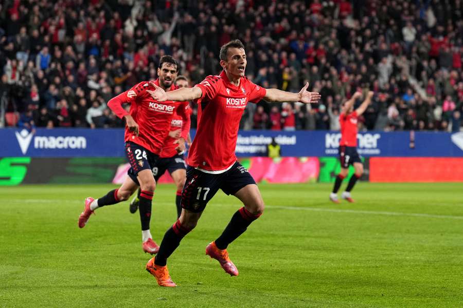 Osasuna se queda sin su referente ofensivo: Ante Budimir, lesionado Osasuna se queda sin su referente ofensivo: Ante Budimir, lesionado